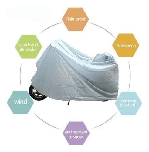 Miniatura 4 de FUNDA CUBRE MOTO SOL-LLUVIA